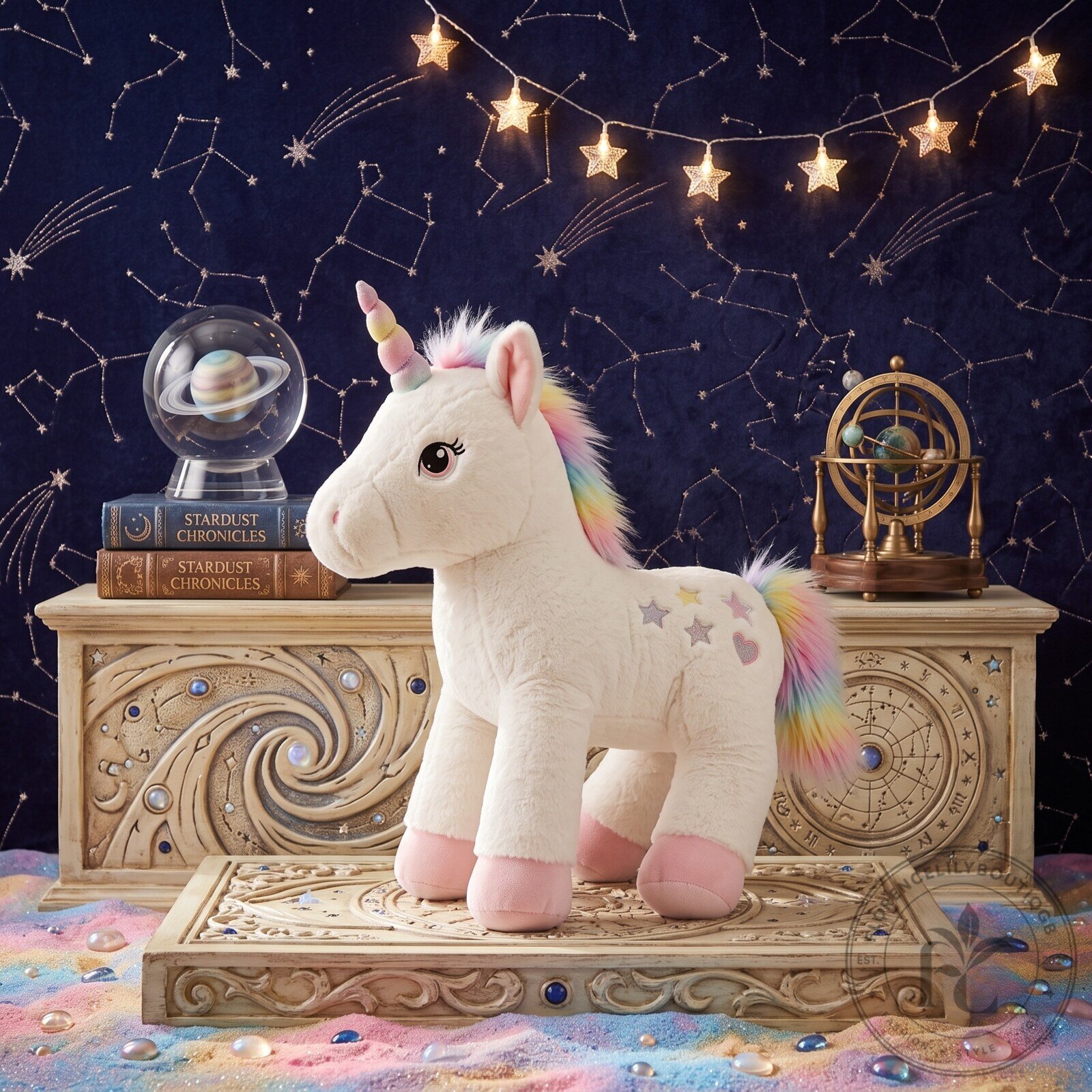 Rainbow Unicorn Stuffed Animal Plush Toy 4 Rainbow Unicorn Stuffed Animal Plush Toy