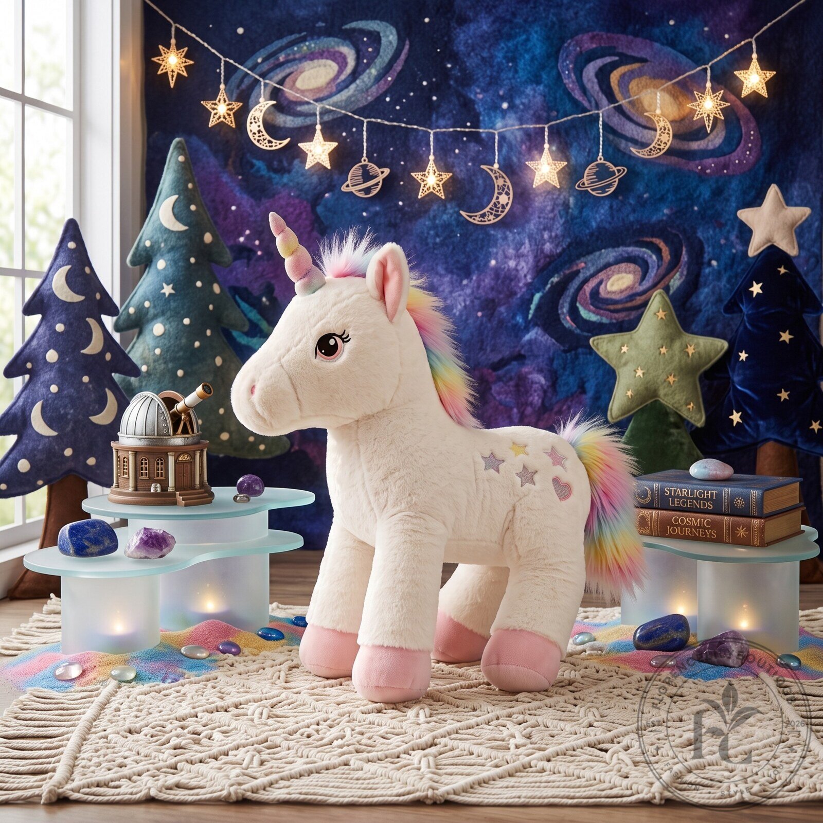 Rainbow Unicorn Stuffed Animal Plush Toy 5 Rainbow Unicorn Stuffed Animal Plush Toy