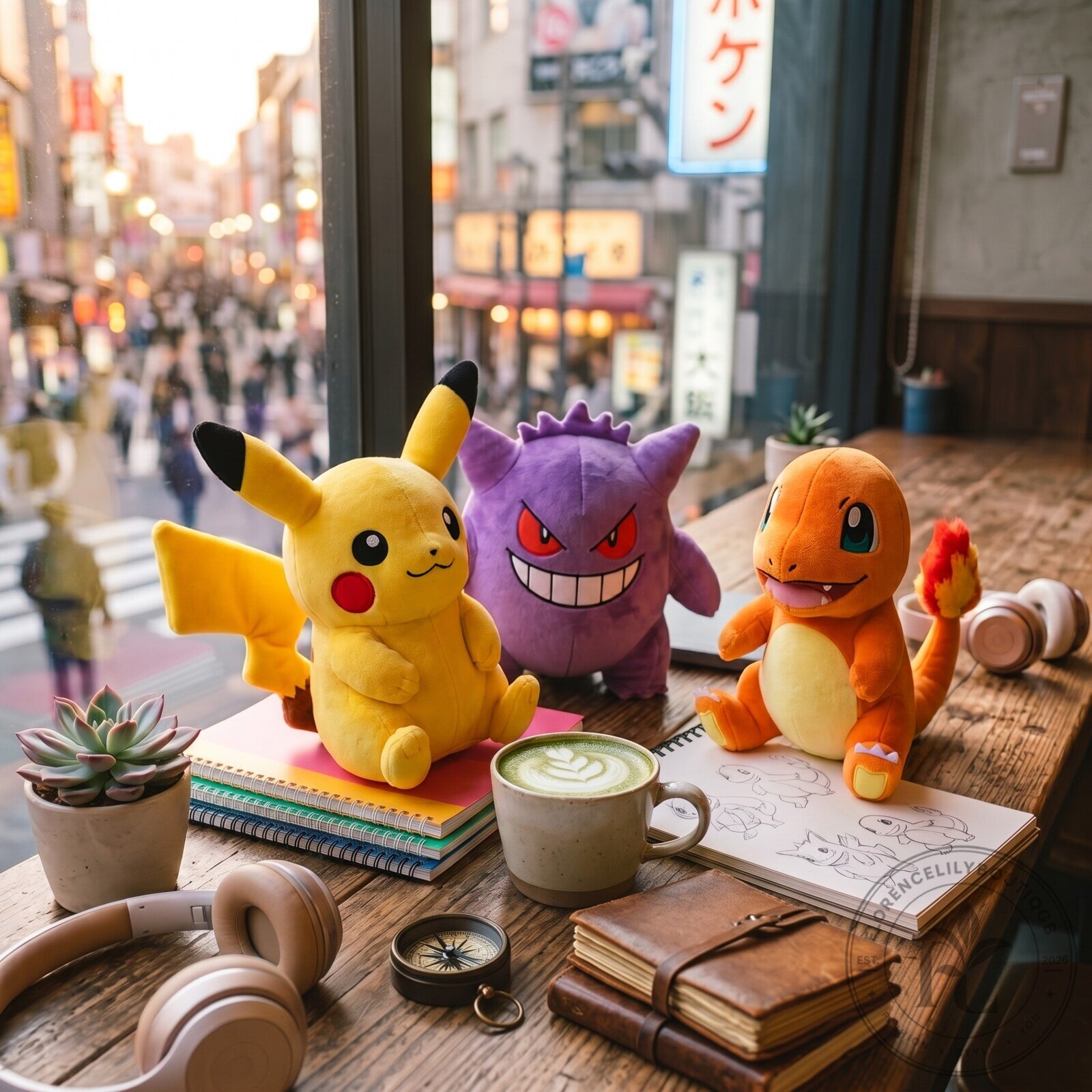 Pokemon Kanto Trio Plush Stuffed Animal Toy Set