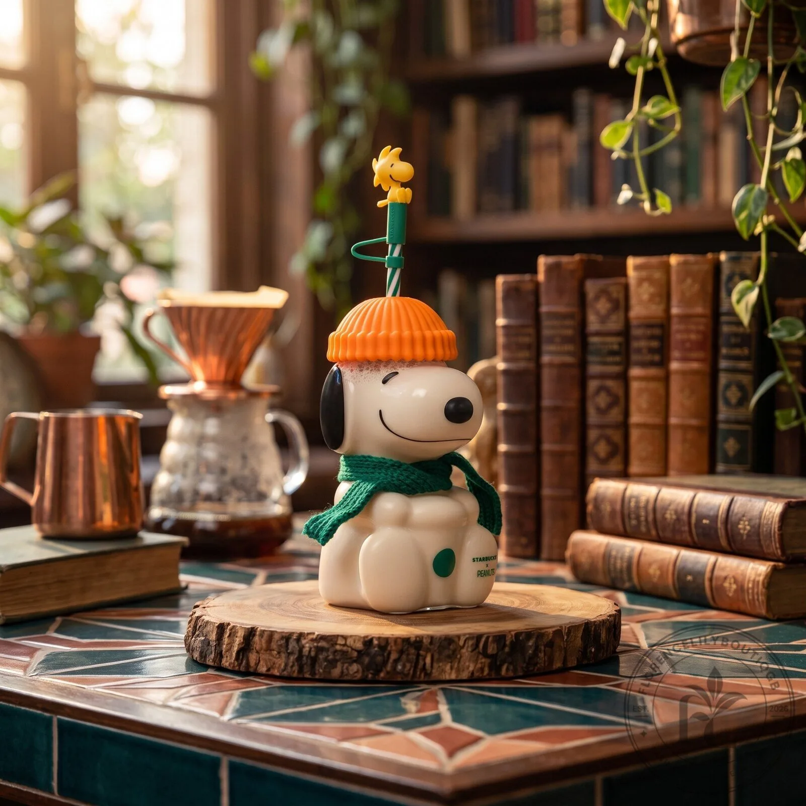 Starbucks Peanuts Snoopy Straw Bottle Cup 4 Starbucks Peanuts Snoopy Straw Bottle Cup