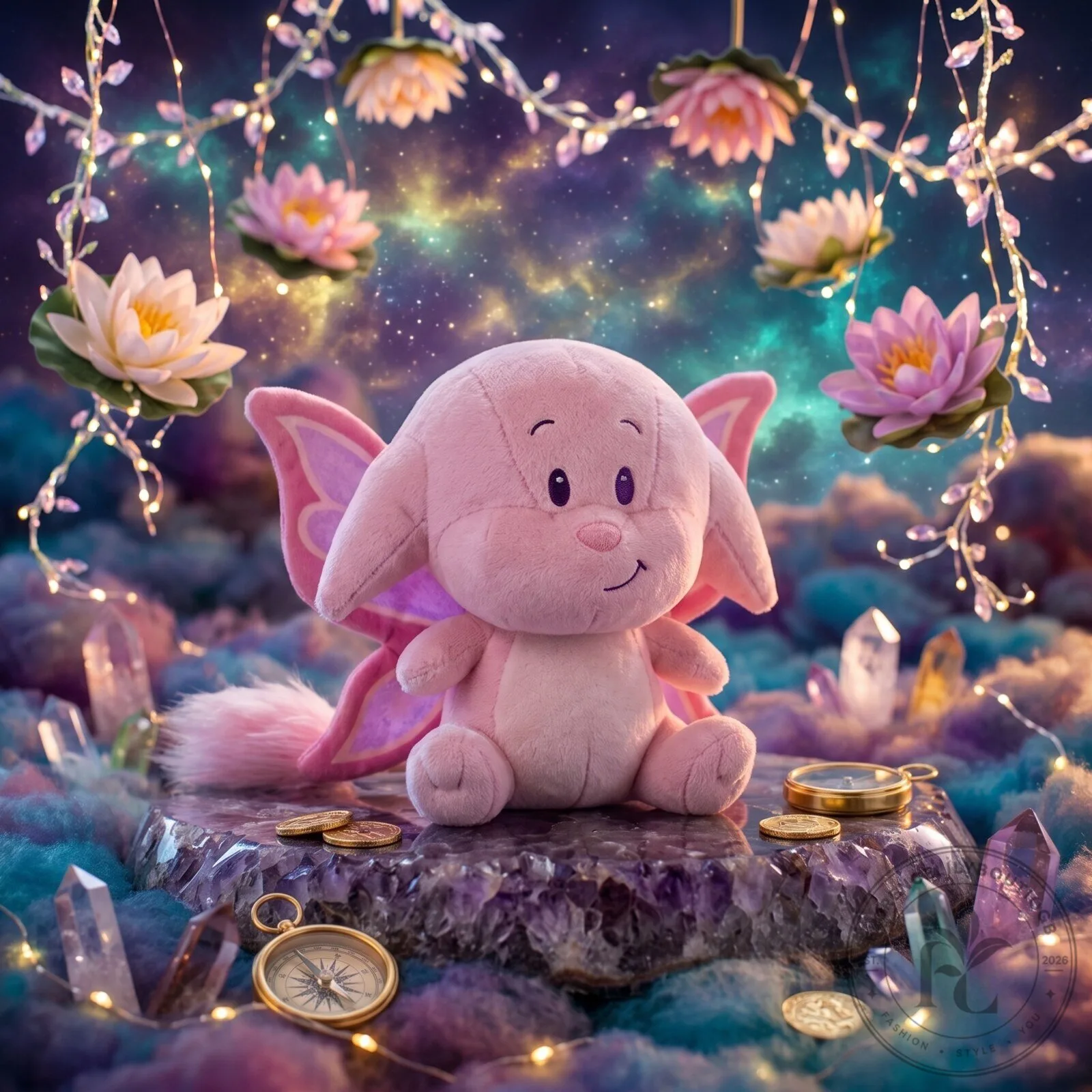 Neopets Faerie Kacheek Cute Pink Plush Toy 4 Neopets Faerie Kacheek Cute Pink Plush Toy