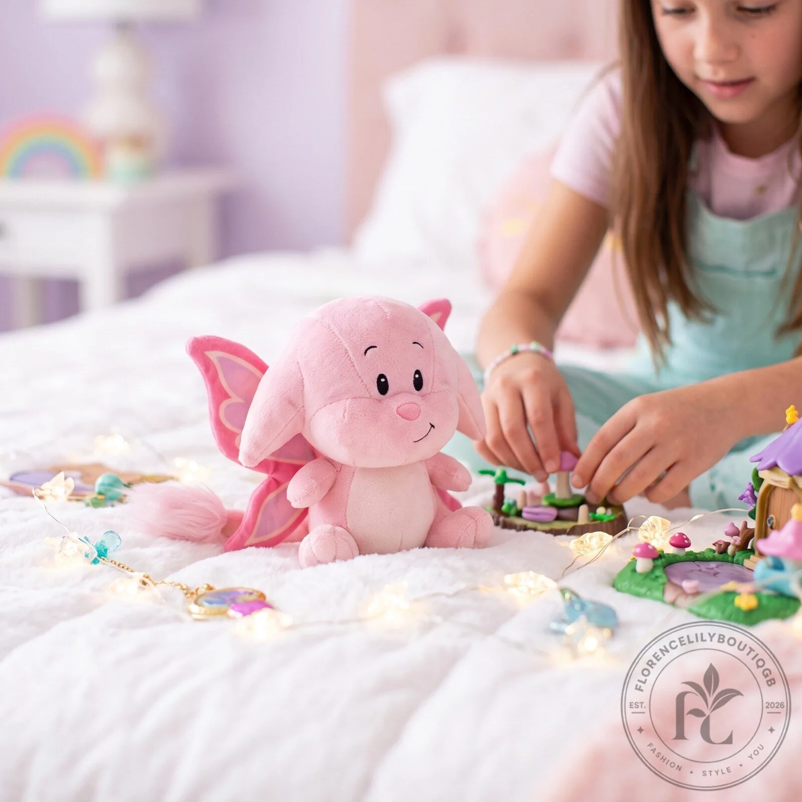 Neopets Faerie Kacheek Cute Pink Plush Toy 5 Neopets Faerie Kacheek Cute Pink Plush Toy