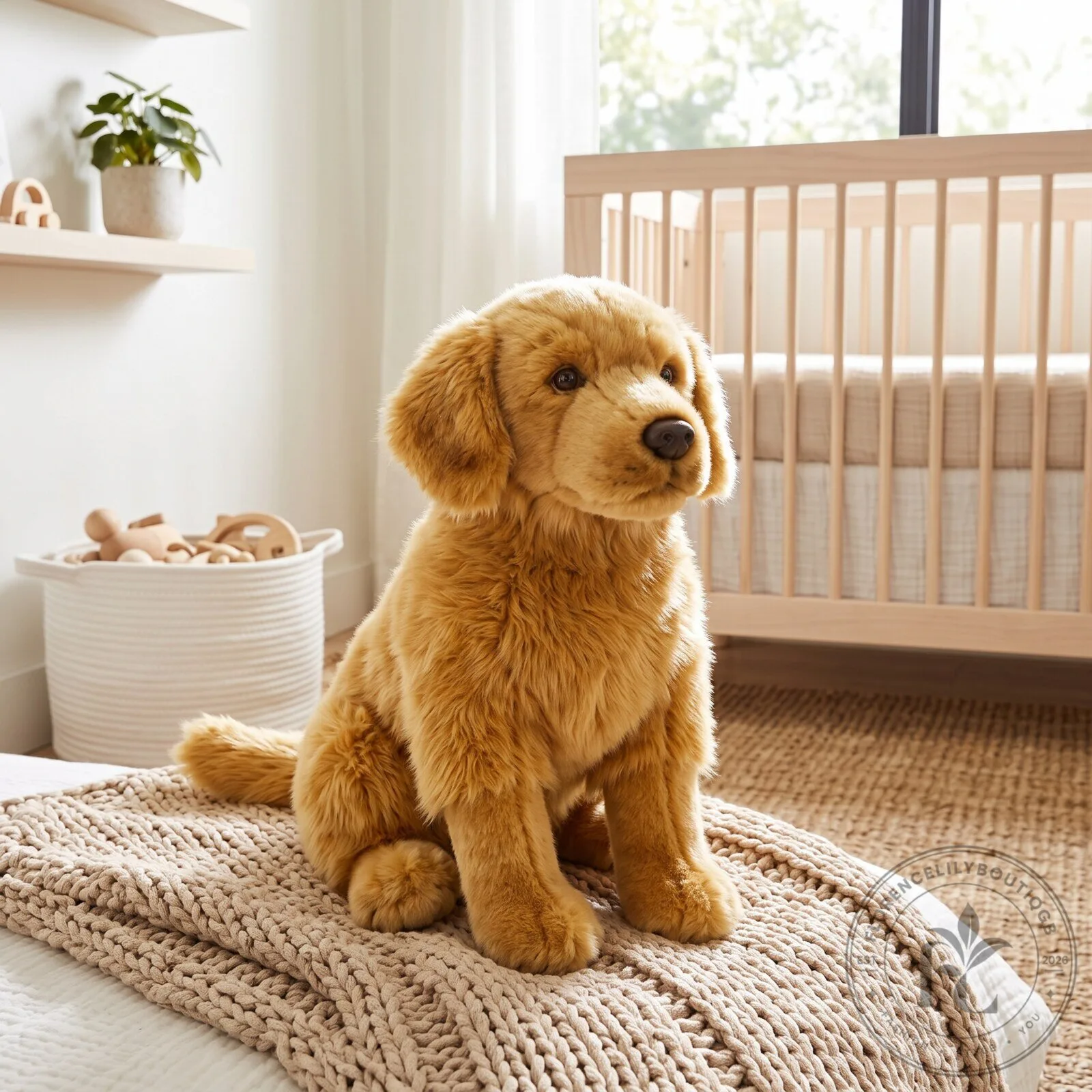 Golden Retriever Cute Dog Plush Toy
