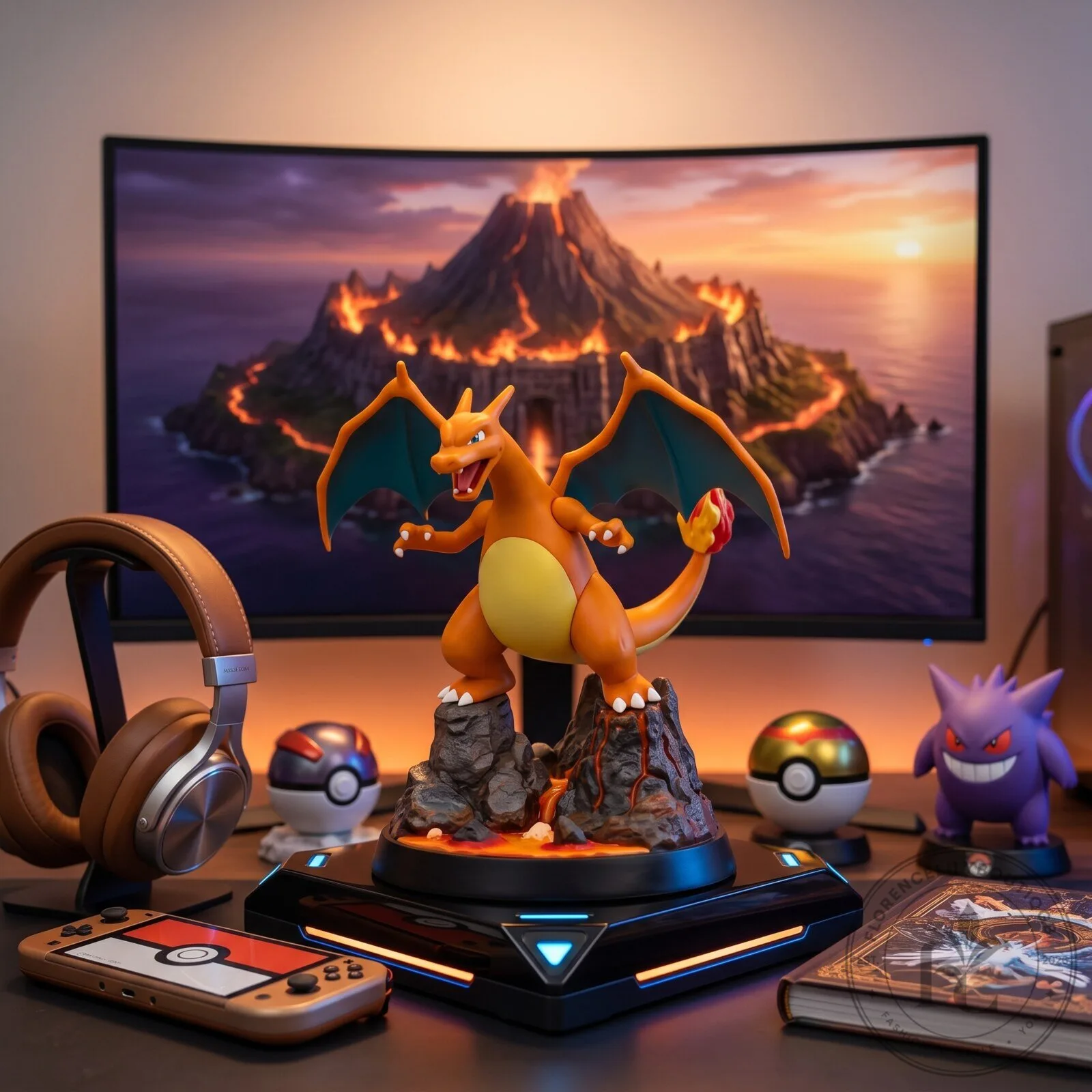 Pokemon Charizard Collectible Action Figure 4 Pokemon Charizard Collectible Action Figure