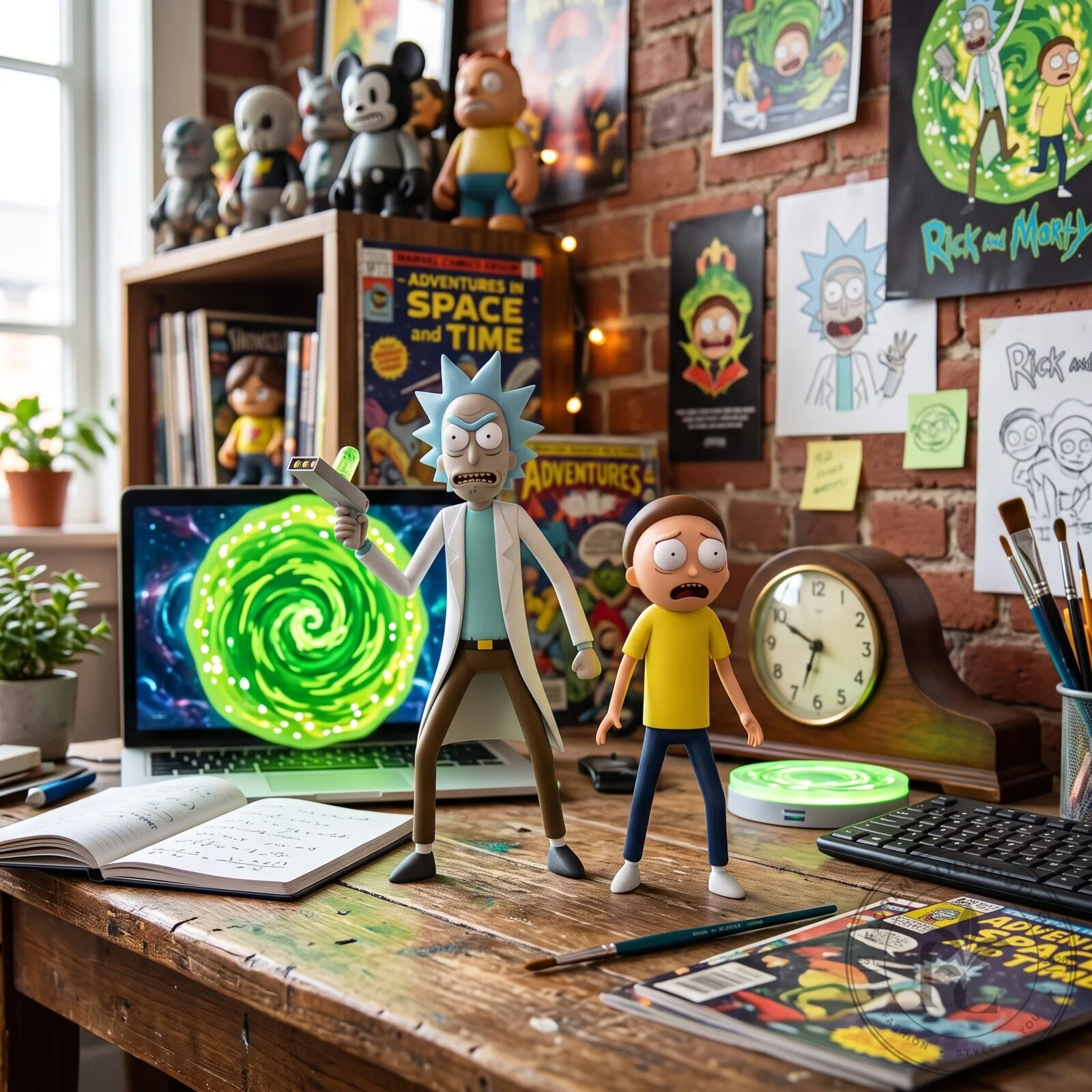 Rick and Morty Interdimensional Adventure Pack Action Figure Set 5 Rick and Morty Interdimensional Adventure Pack Action Figure Set