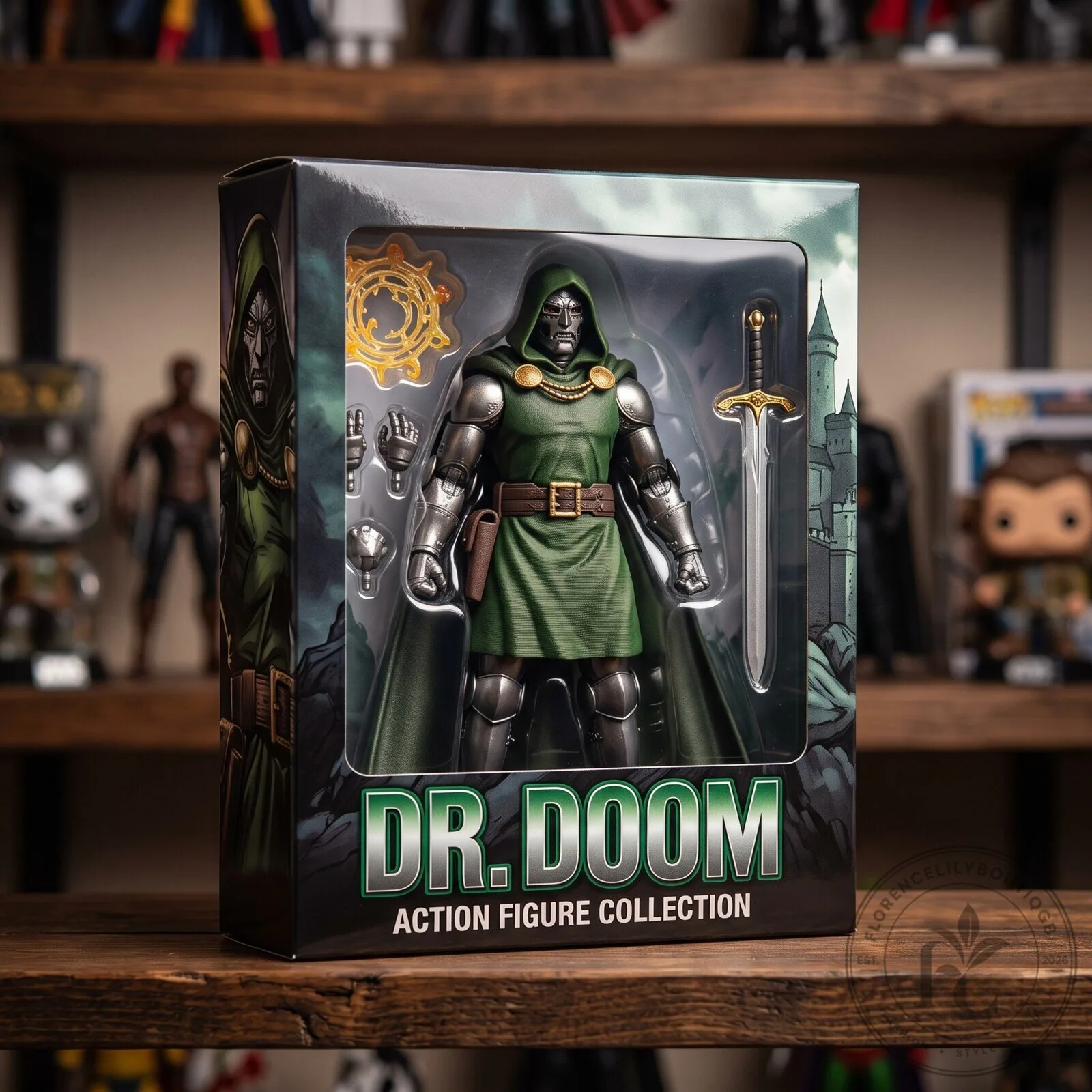 Detailed Marvel Doctor Doom Action Figure Collectible for Marvel Fans And Comic Enthusiasts 3 Detailed Marvel Doctor Doom Action Figure Collectible for Marvel Fans And Comic Enthusiasts