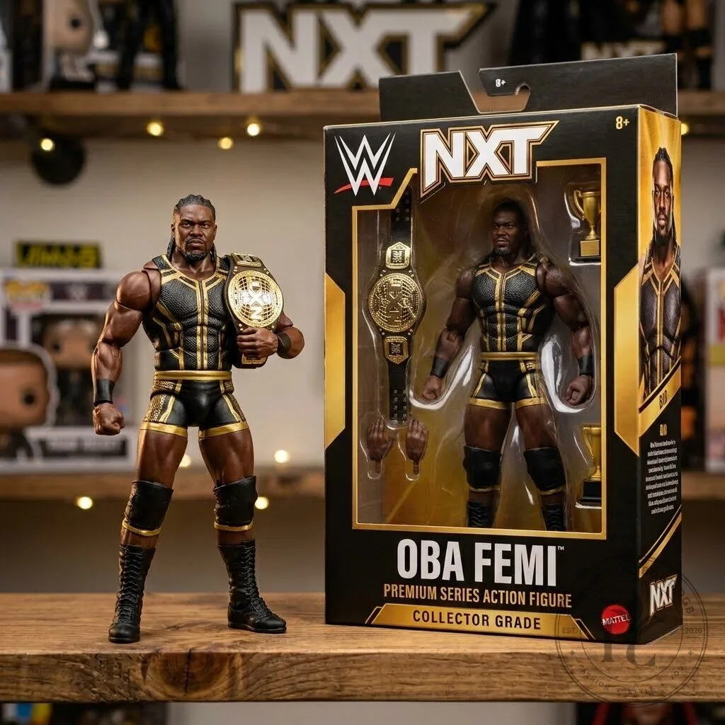 WWE NXT Oba Femi Premium Collectible Action Figure