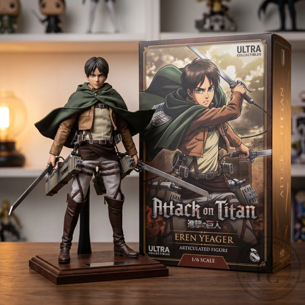Highly Detailed Attack on Titan Eren Yeager Figure Highly Detailed Attack on Titan Eren Yeager Figure