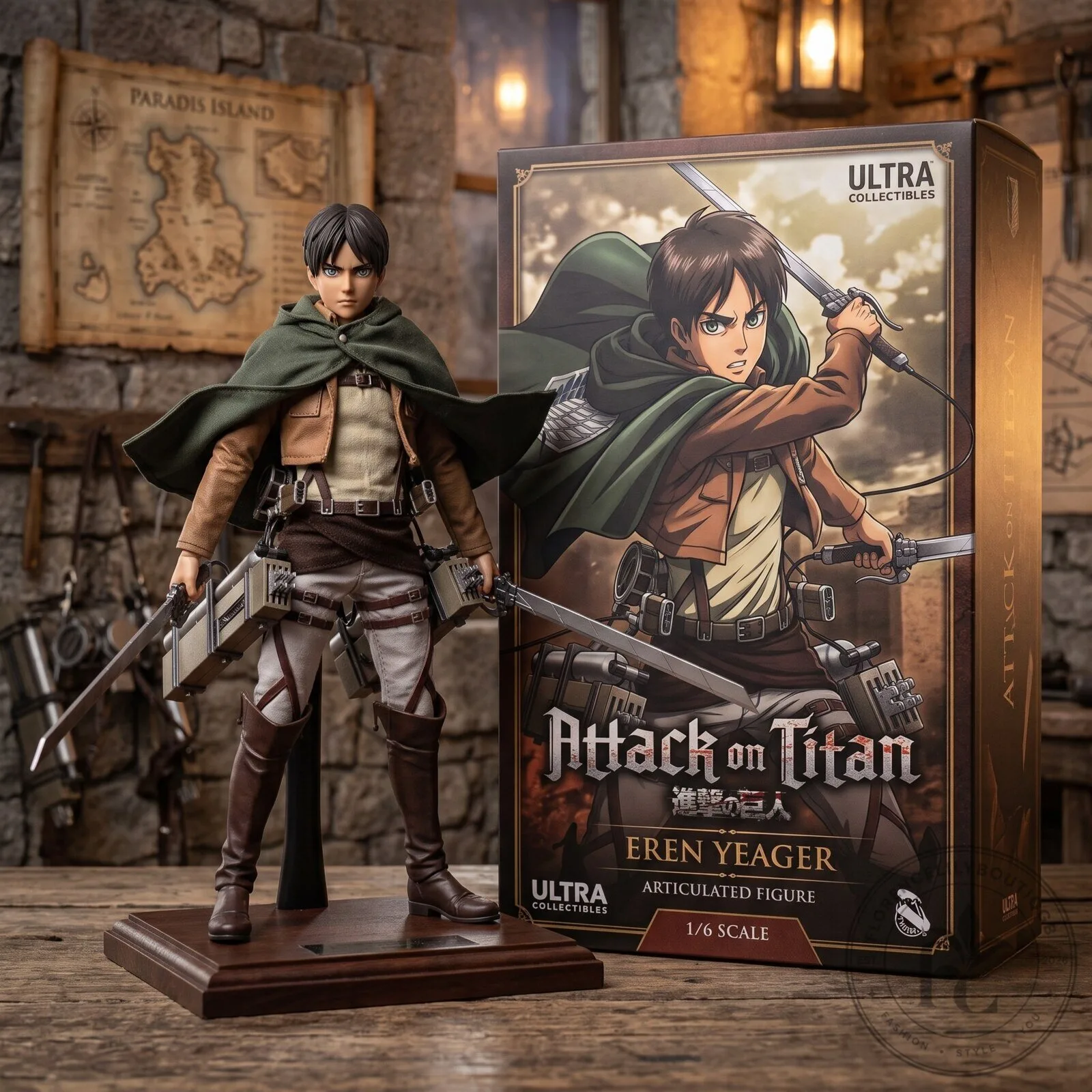 Highly Detailed Attack on Titan Eren Yeager Figure 6 Highly Detailed Attack on Titan Eren Yeager Figure