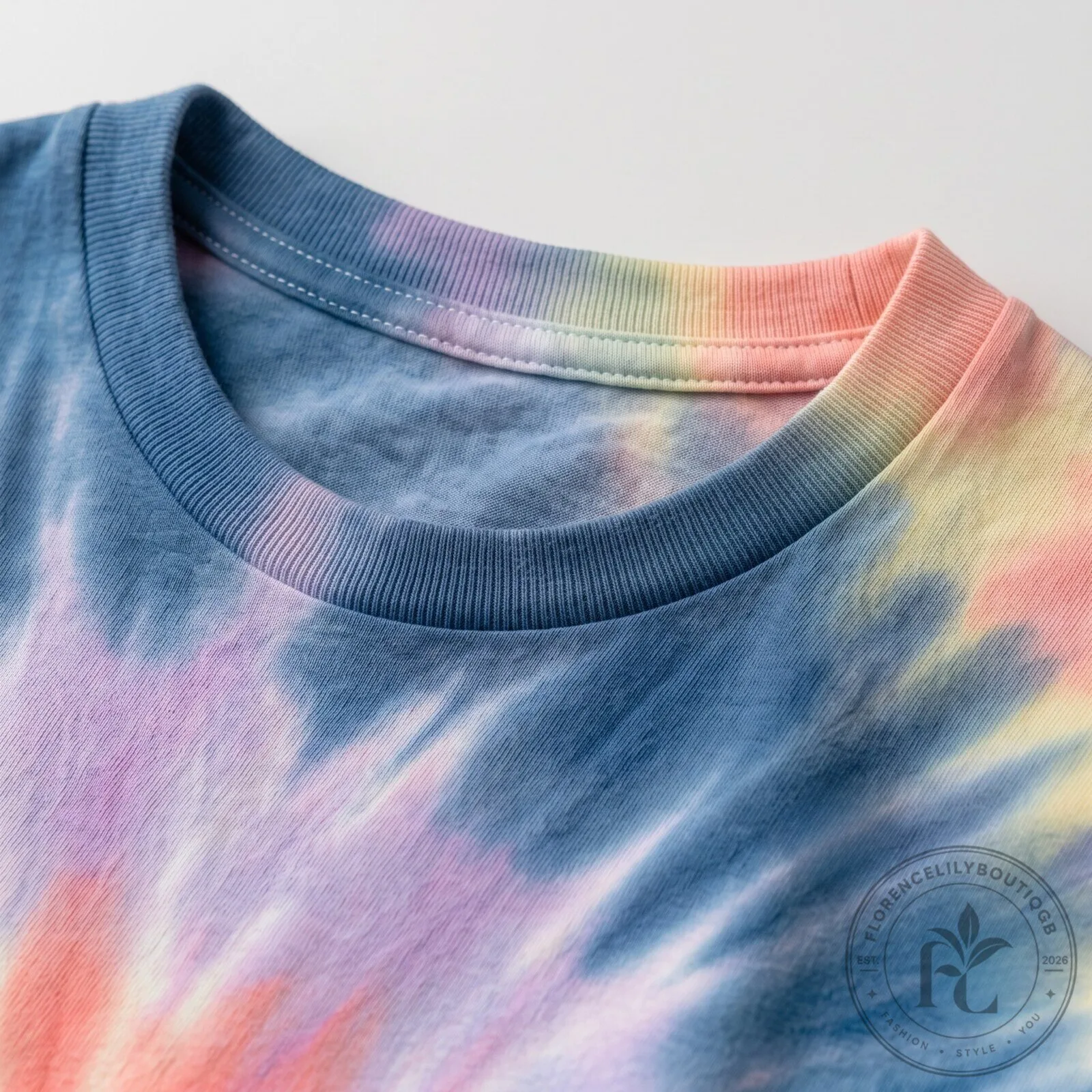 Pastel Spiral Tie Dye T-Shirt Women Casual Short Sleeve Crewneck Summer Tee 8 Pastel Spiral Tie Dye T-Shirt Women Casual Short Sleeve Crewneck Summer Tee