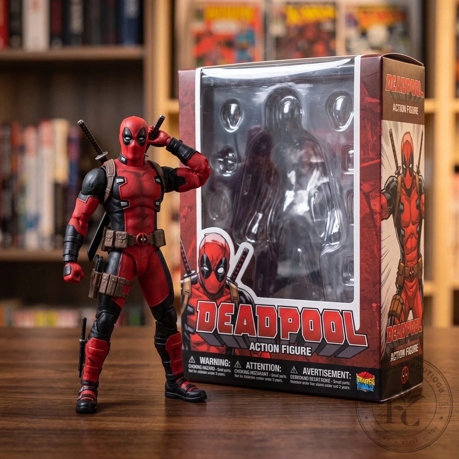 Collectible Deadpool Action Figure Deluxe Edition Toy Gift