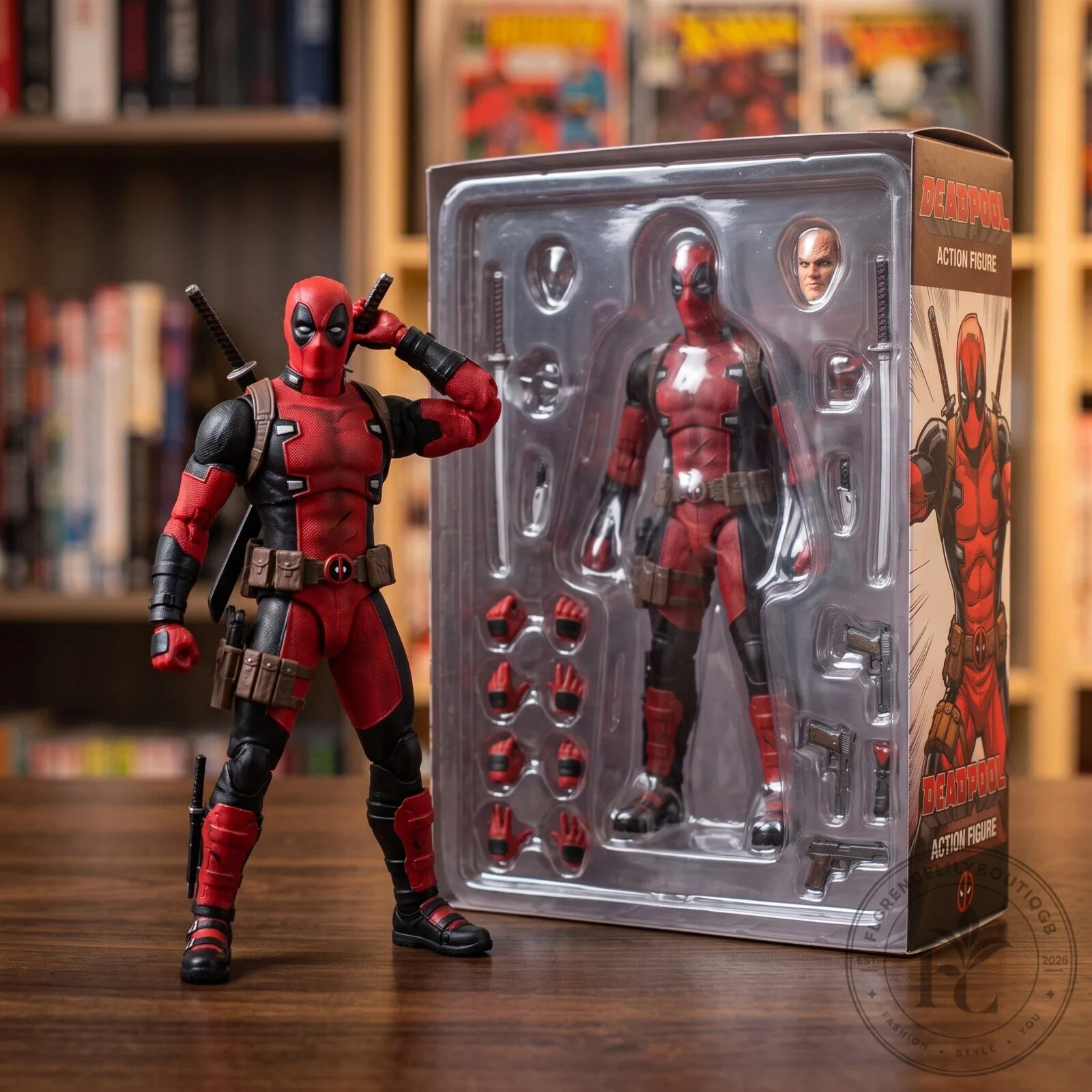 Collectible Deadpool Action Figure Deluxe Edition Toy Gift 3 Collectible Deadpool Action Figure Deluxe Edition Toy Gift