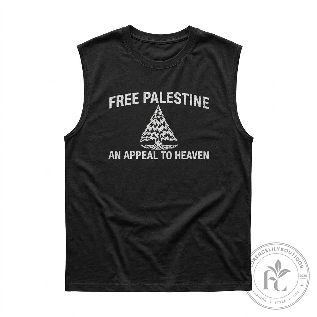 Zach Bryan Free Palestine An Appeal to Heaven at Gillette Stadium Tank Top Shirt 4 Zach Bryan Free Palestine An Appeal to Heaven at Gillette Stadium Tank Top Shirt