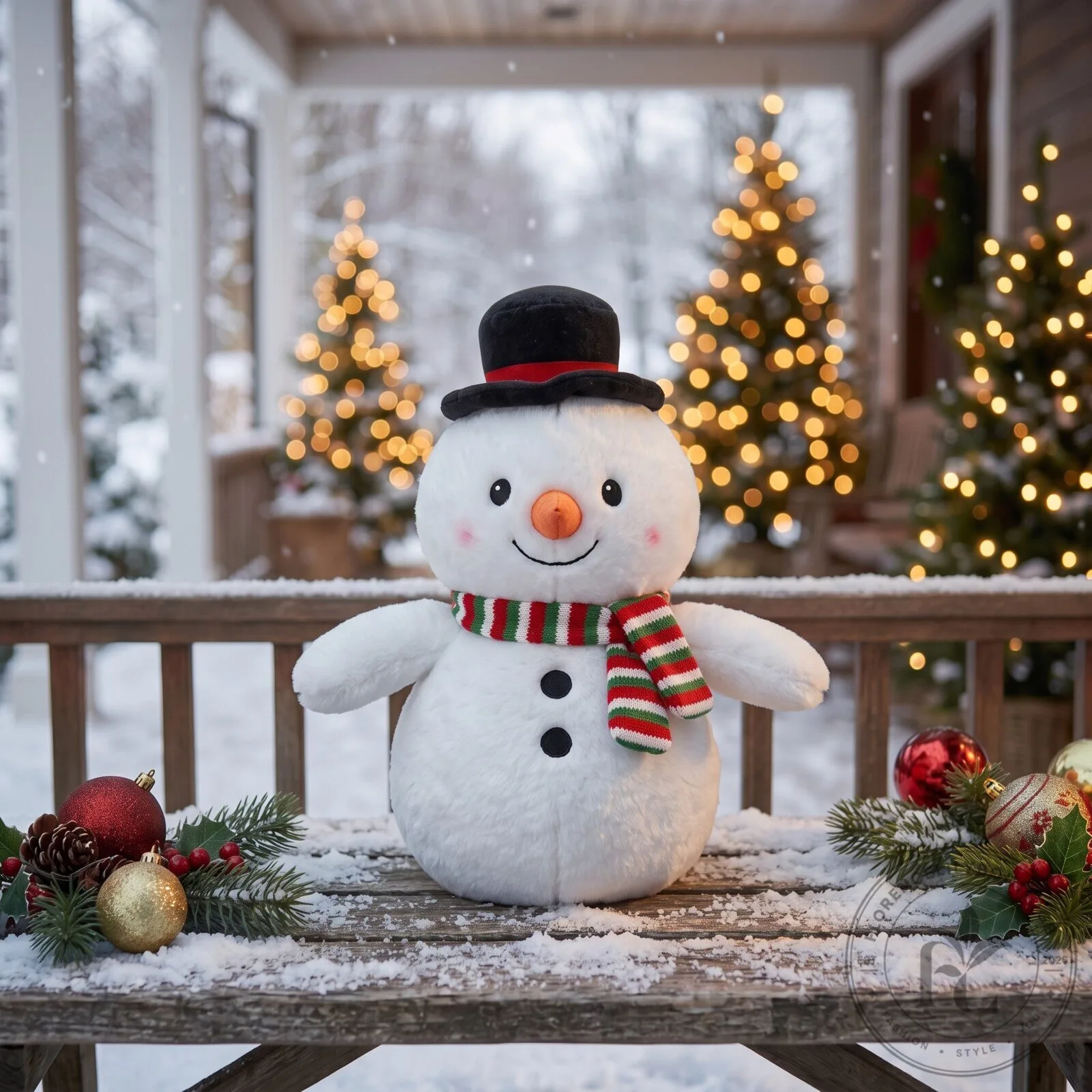 Cute Christmas Plush Animals Stuffed Reindeer Snowman Santa Toy Set 6 Cute Christmas Plush Animals Stuffed Reindeer Snowman Santa Toy Set