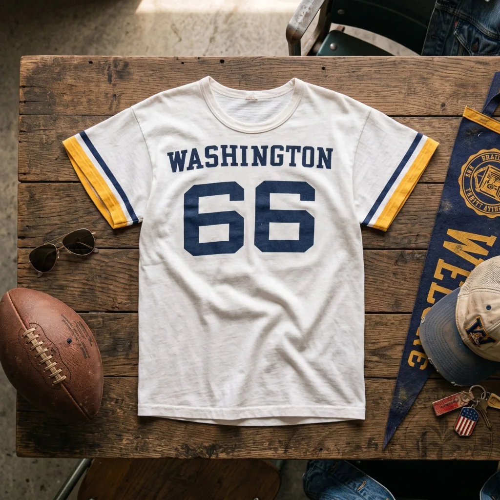 Vintage Washington 66 Graphic Tee Retro Sports Aesthetic Collegiate T Shirt Vintage Washington 66 Graphic Tee Retro Sports Aesthetic Collegiate T Shirt
