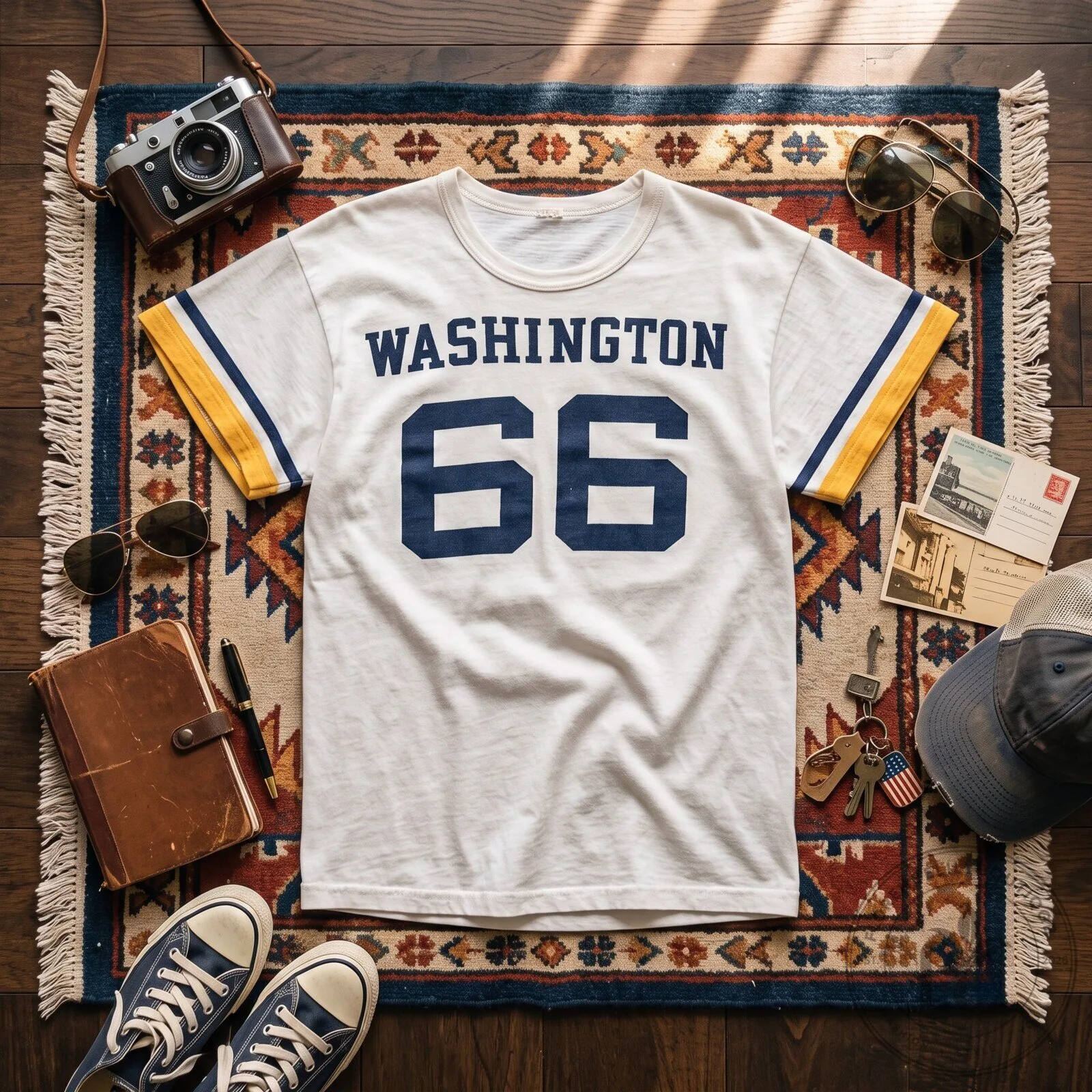 Vintage Washington 66 Graphic Tee Retro Sports Aesthetic Collegiate T Shirt 3 Vintage Washington 66 Graphic Tee Retro Sports Aesthetic Collegiate T Shirt