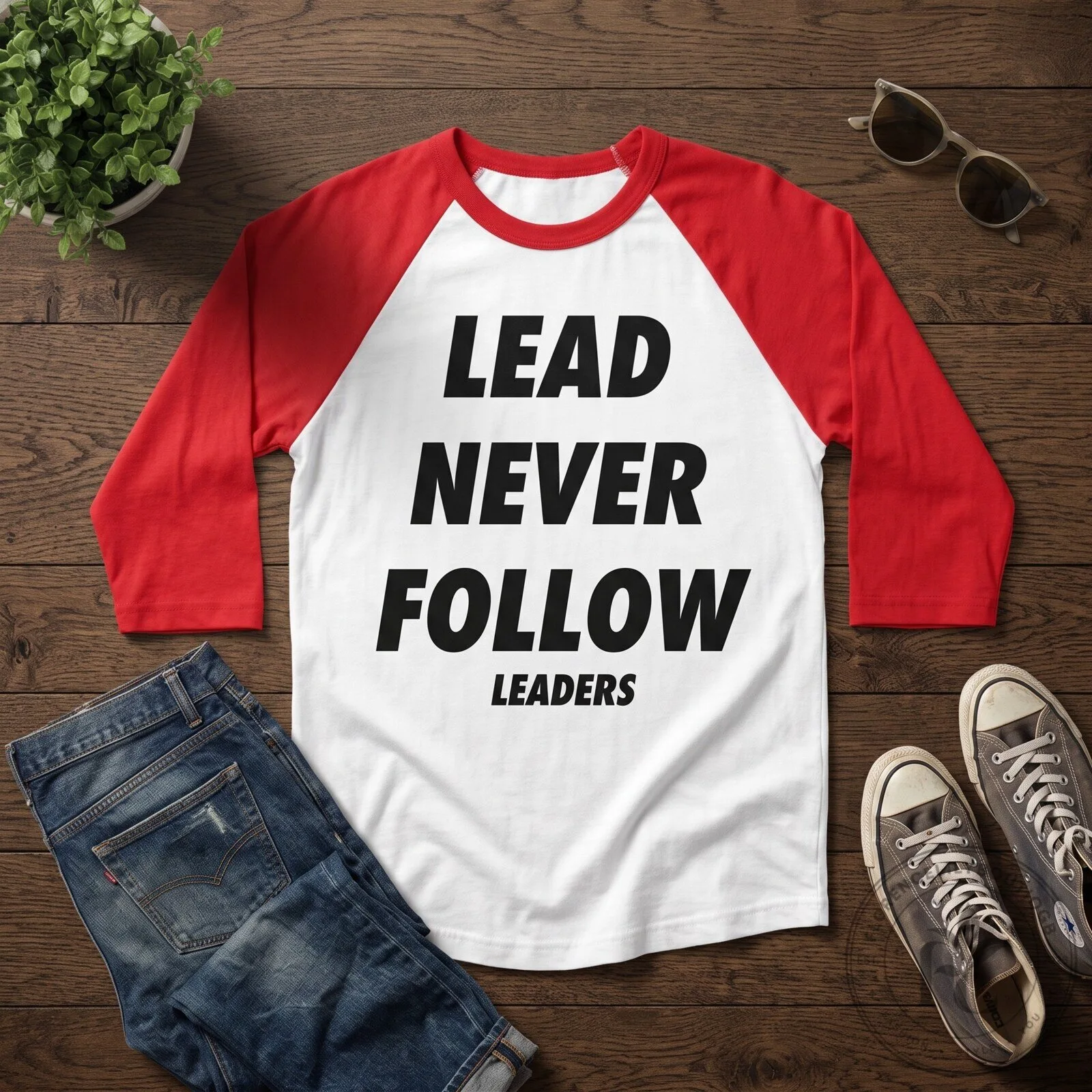 Chief Keef Lead Never Follow Leaders Raglan 3 4 Sleeve T shirt 5 Chief Keef Lead Never Follow Leaders Raglan 3 4 Sleeve T shirt