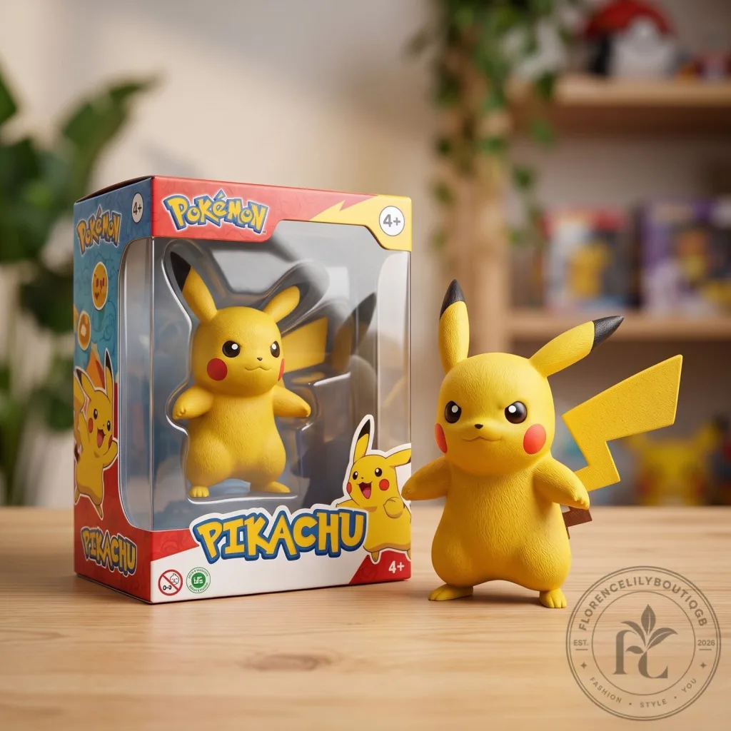 Collectible Pikachu Anime Toy Figure for Pokémon Fans and Home Display Collectible Pikachu Anime Toy Figure for Pokémon Fans and Home Display